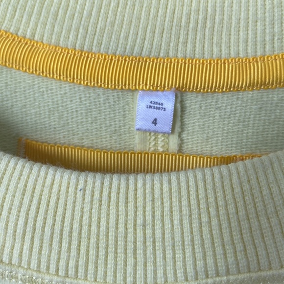 Vintage yellow lululemon pullover sweater with zippers - Picture 3 of 4
